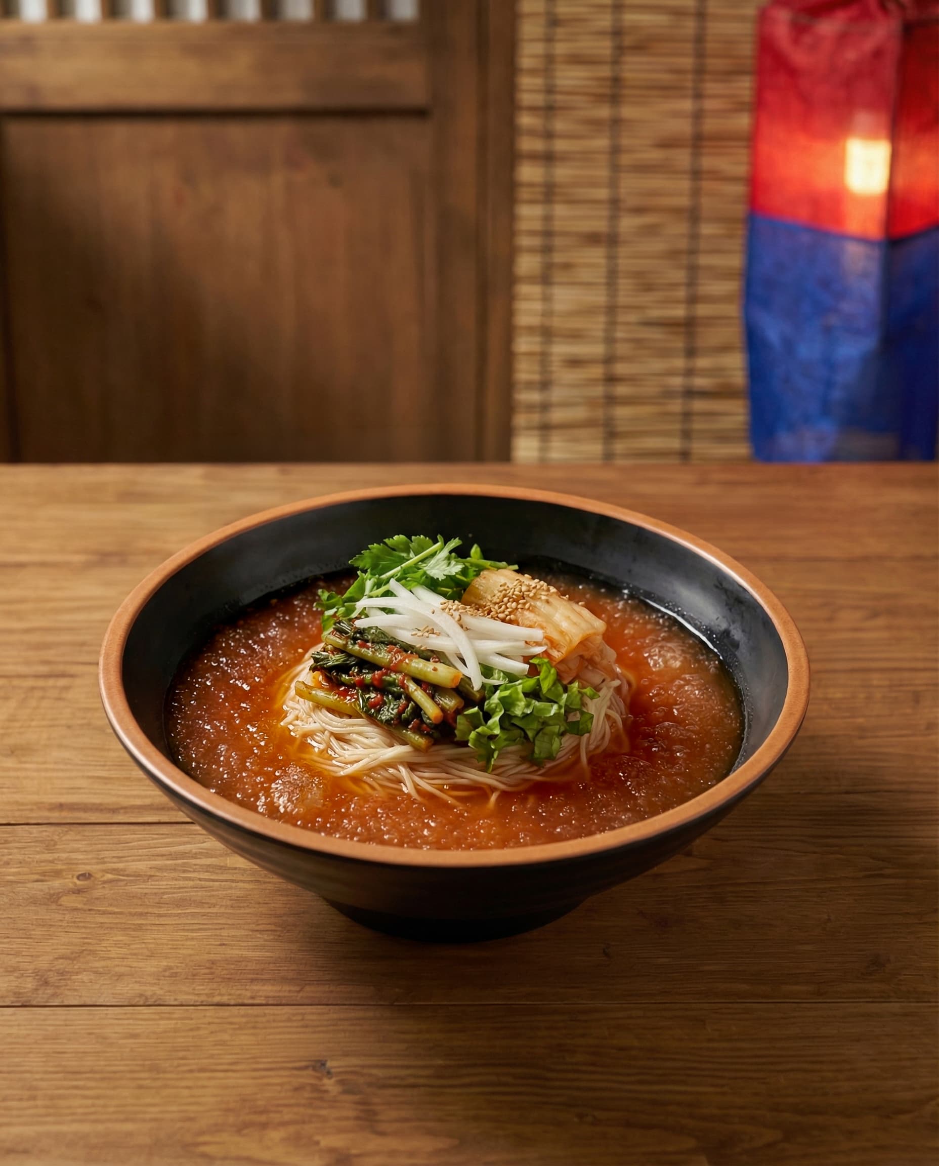 살얼음김치말이국수